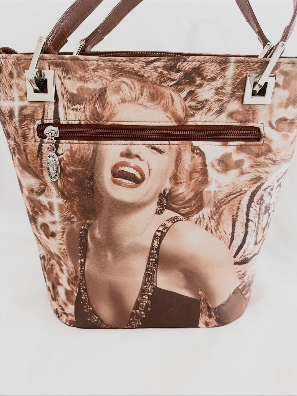 Marilyn Monroe RARE Vintage Y2K Rhinestone Embellished Shoulder/Handbag NWOT - Picture 3 of 7